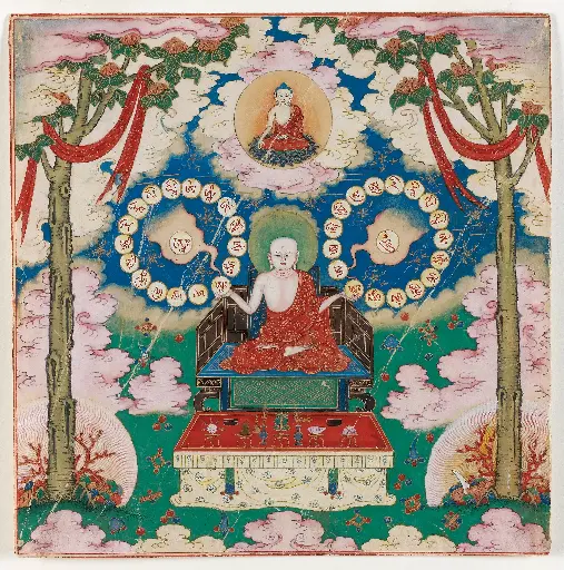 Sarvavid Vairocana-Lettergrepen