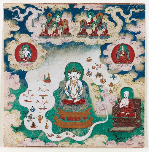 Sarvavid Vairocana-Offergaven