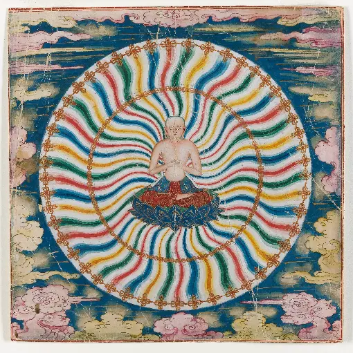 Sarvavid Vairocana-Regenbooglicht