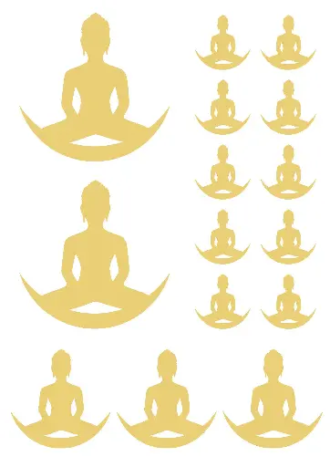 Siddhapratima stickers