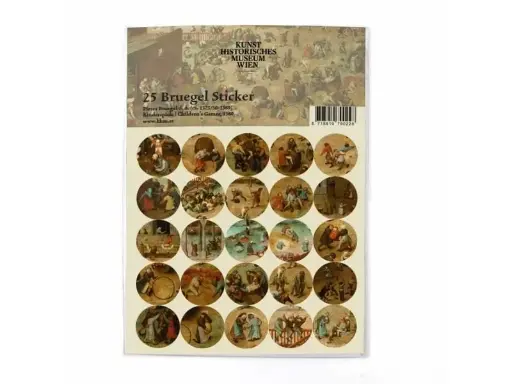 [HSKC000009] Stickervel Brueghel