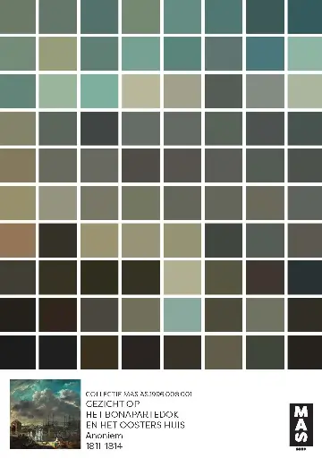 Gezicht op het Bonapartedok en het Oosters huis