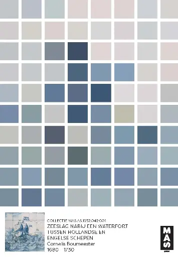 Zeeslag nabij een waterfort tussen Hollandse en Engelse schepen