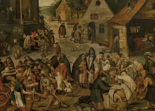 De zeven werken van barmhartigheid