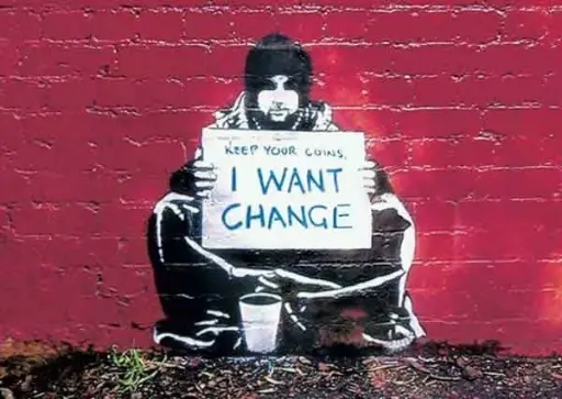 I want change