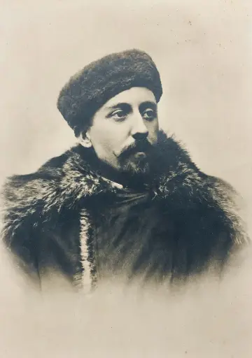 Portret van Commandant Adrien de Gerlache