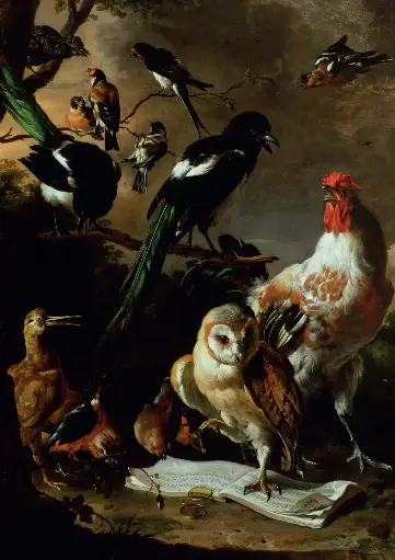 Vogelconcert (detail)