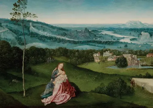 Rust tijdens de vlucht naar Egypte