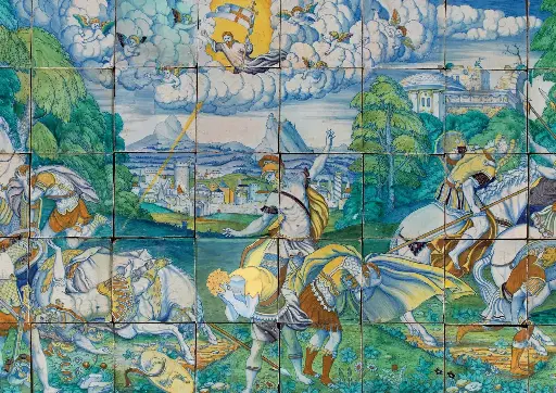 Het Saulustableau (detail)