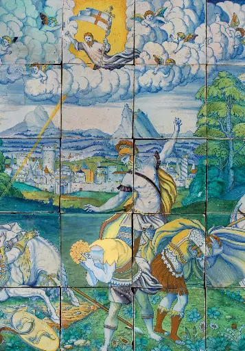 Het Saulustableau (detail)