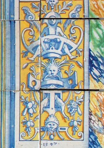 Het Saulustableau (detail)