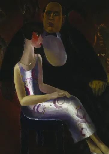 Paul-Gustave Van Hecke en zijn vrouw Norine De Schrijver