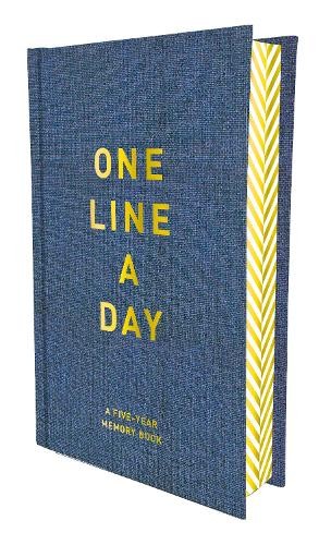 Denim One Line a Day a Five-Year Memory Book