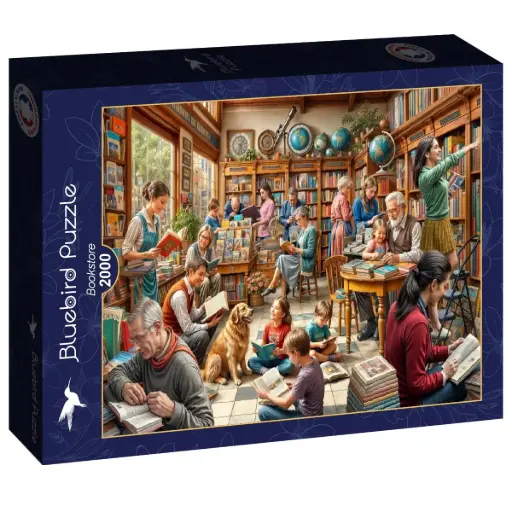 [Bluebird-Puzzle-F-91001] Boekenwinkel