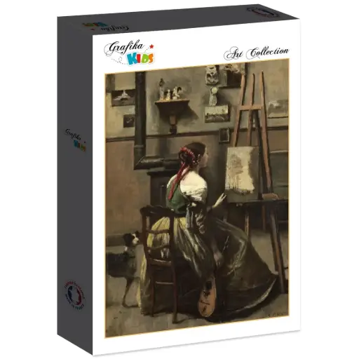 [Grafika-F-31793] Het kunstenaarsatelier