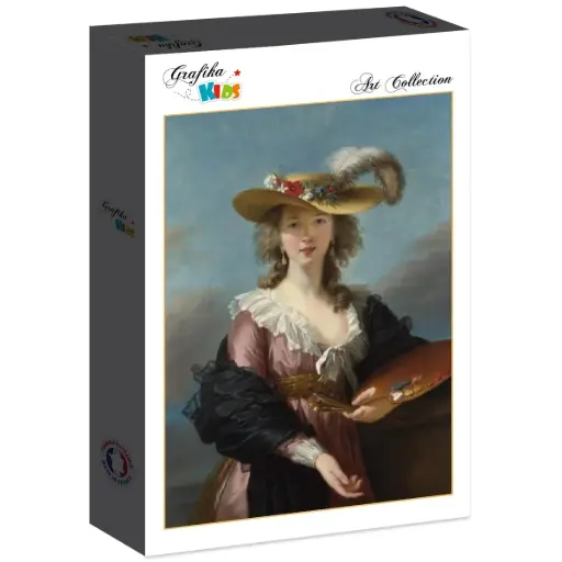 [Grafika-F-31805] Zelfportret met strohoed