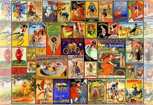 [Grafika-F-33677] Oude fietsposters
