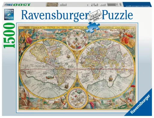 [Ravensburger-00716] Wereldkaart 1594
