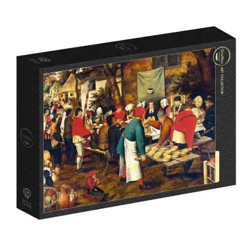 [Grafika-F-30003] Boerenbruiloft