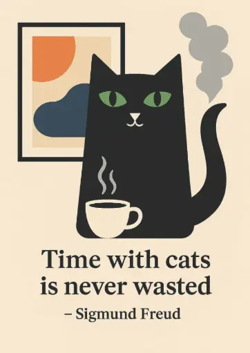 Time with cats is never wasted