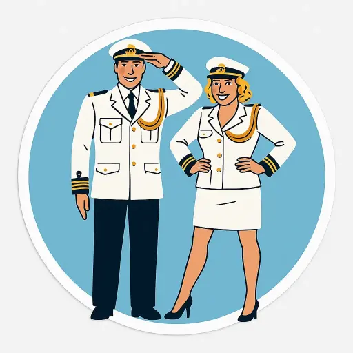 Admiraalskoppel stickertje