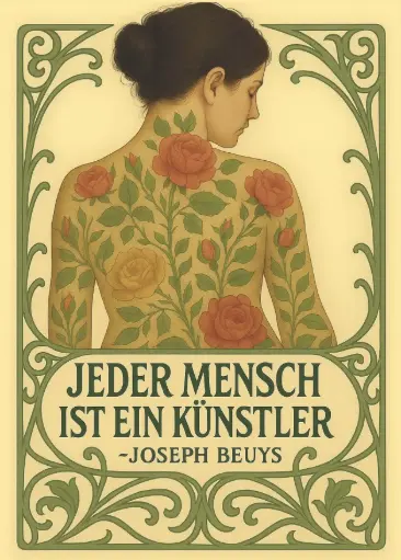 Jeder mensch ist ein künstler