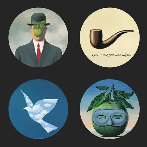 [CS11MAG] Magritte Onderzetters