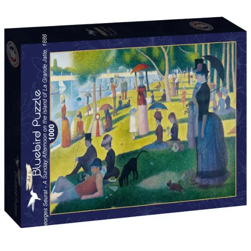 [Art-by-Bluebird-F-60277] Een zondagmiddag op het eiland La Grande Jatte