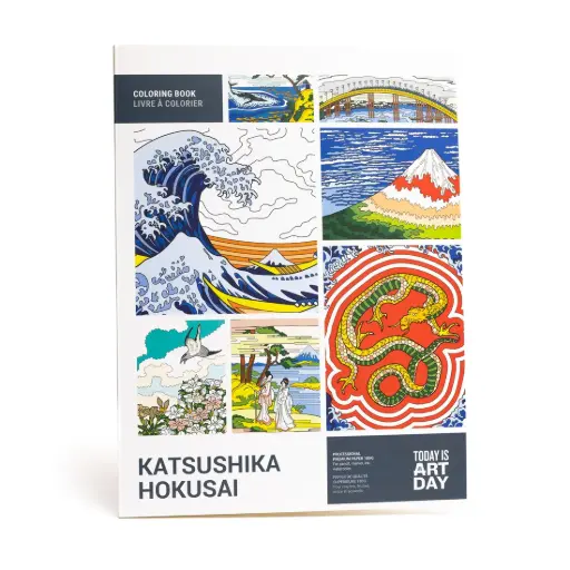 [TIADCOLORHOKUSAI] Hokusai - Kleurboek