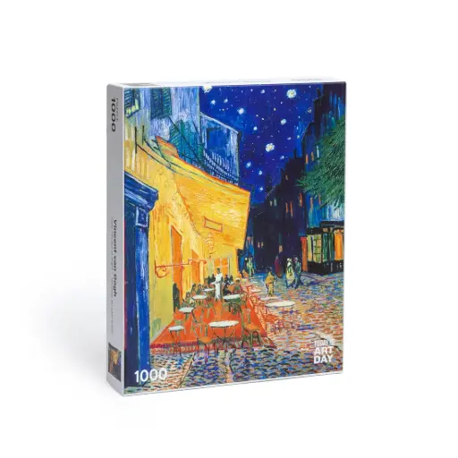 [TIADPUZZCAFE] Caféterras bij nacht