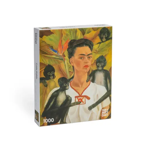 [TIADPUZZFRIDAMO] Zelfportret met apen