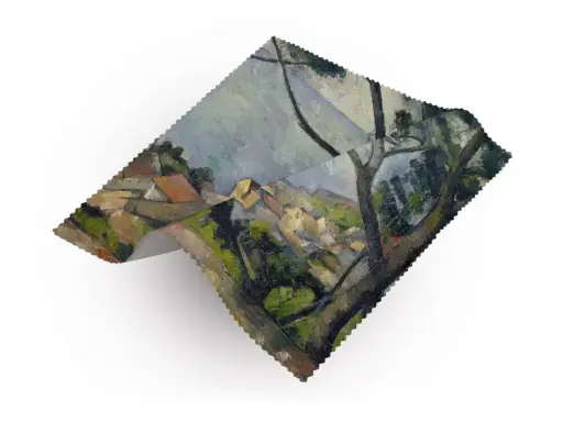 [ALCW000087] De zee bij l'Estaque achter de bomen