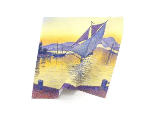 [ALCW000058] De haven bij zonsondergang