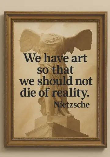 We have art