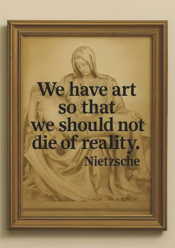 We have art