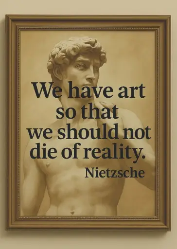 We have art