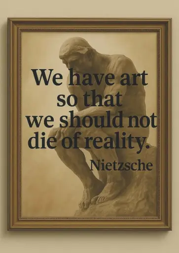 We have art