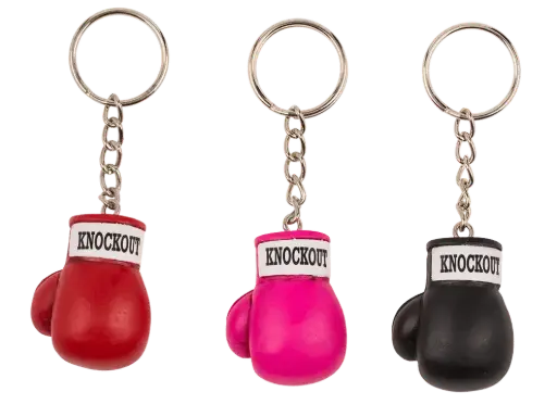 Bokshandschoen sleutelhanger