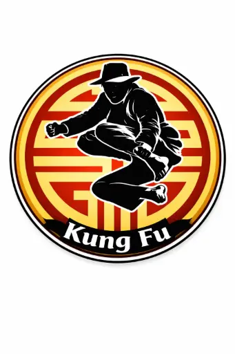 Kung Fu Sticker