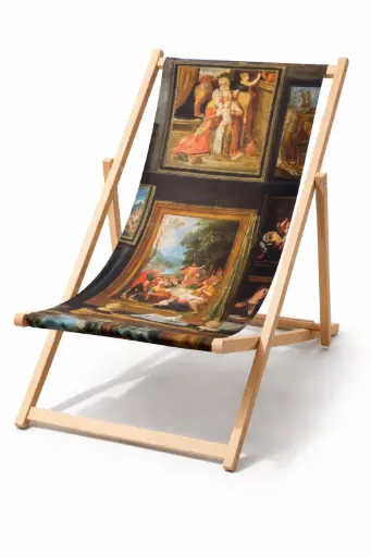 Strandstoel De kunstkamer van Cornelius van der Geest