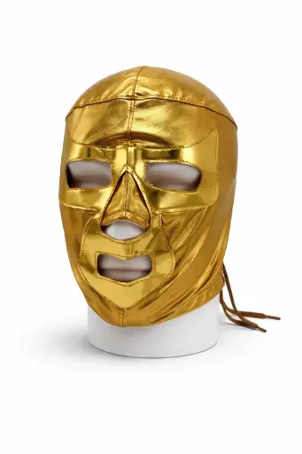 Gouden Lucha Libre Masker