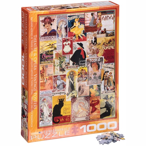 [Eurographics-6000-0935] Opera & Theater Vintage Collage
