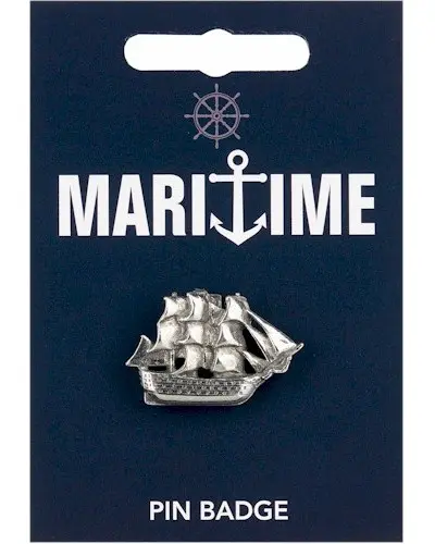 [TSPPIN] Tall Ship Pin Badge
