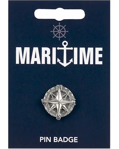 [COMPPIN] Scheepskompas Pin Badge